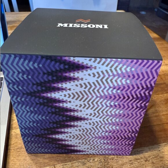 Missoni Home PHRAE zigzag woven candle - Picture 3 of 3
